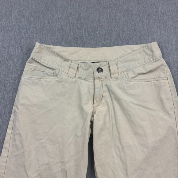 Patagonia Shorts Women 0 Beige All Wear Capris 100% Organic Cotton Bermuda 55392 - Picture 2 of 16